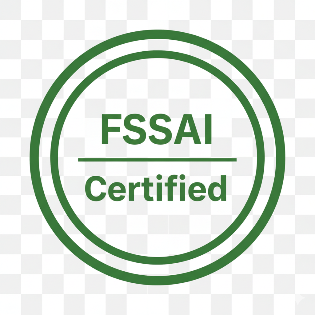 FSSAI certification logo - Food Safety and Standards Authority of India